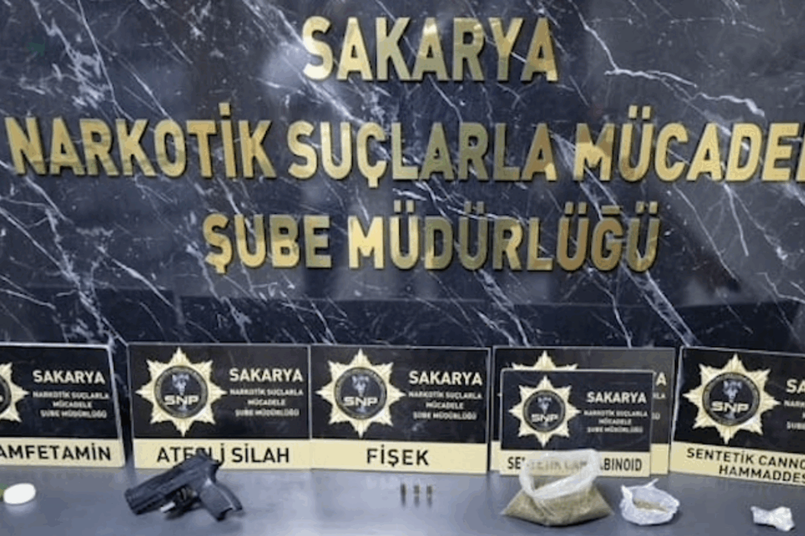Sakarya’da narkotik operasyonu