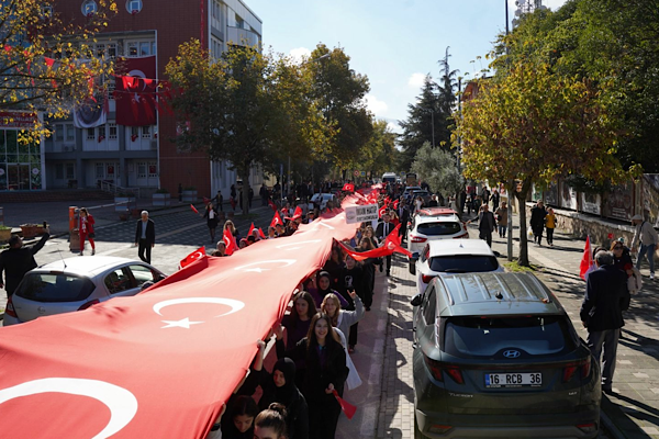 Orhangazi’de 29 Ekim Cumhuriyet Bayramı kutlamaları