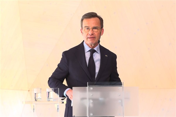 Kristersson: Ukrayna’nın Rusya’ya karşı özgürlüğünü savunmasına yardım ediyoruz