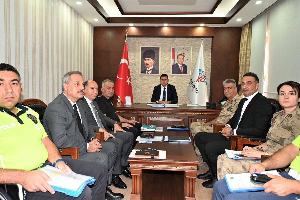 Batman Vali Yardımcısı Culukar Trafik Güvenliği Toplantısı’na katıldı