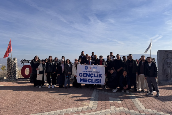 Hitit Üniversitesi öğrencileri, Ortaköy’ü gezdi