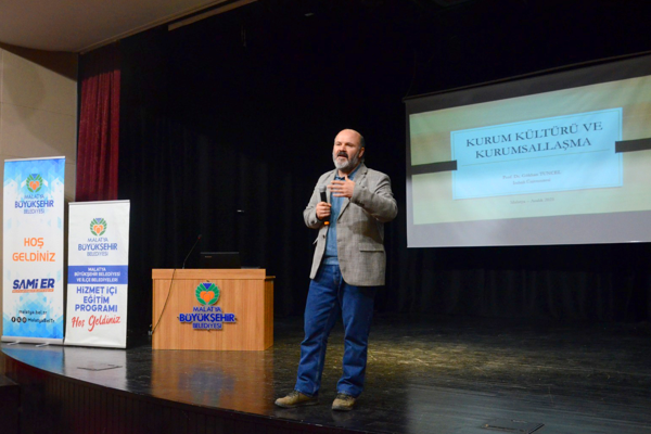 Malatya’da belediye personeline yönelik hizmet içi eğitim