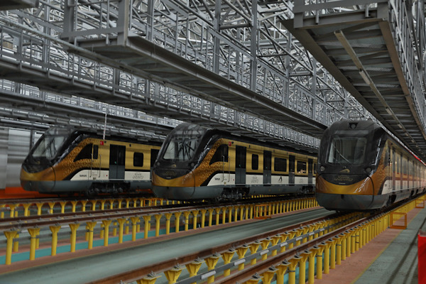 GAZİRAY’ın yerli ve milli tren setlerinin 6’ncısı Gaziantep’e ulaştı GAZİRAY’ın yerli ve milli tren setlerinin 6’ncısı Gaziantep’e ulaştı