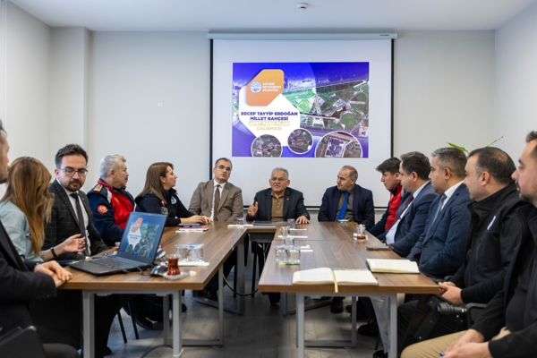 Başkan Büyükkılıç, koordinasyon toplantısına katıldı Başkan Büyükkılıç, koordinasyon toplantısına katıldı