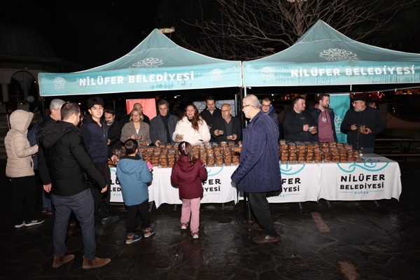 Nilüfer’de kandil geleneği yaşatıldı