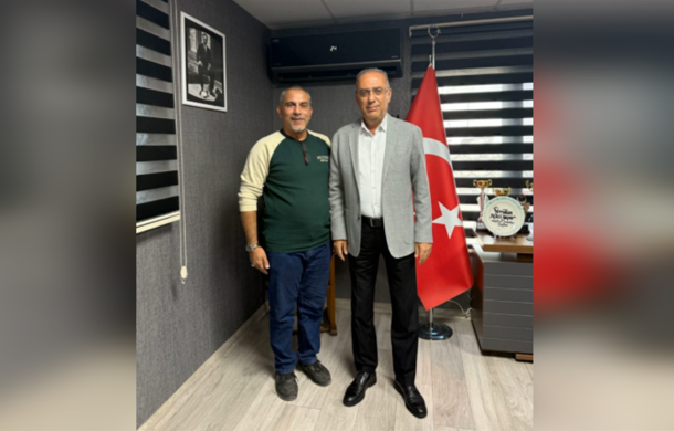 Hibya Haber Ajansı Hatay İl Temsilcisi Zorkun, Başkan Yapar’ı ziyaret etti