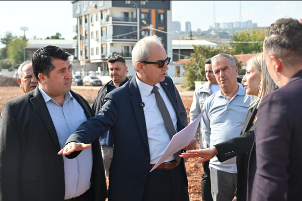 Başkan Kocagöz, “Kanal Boyu Çevre Düzenlemesi” projesini inceledi