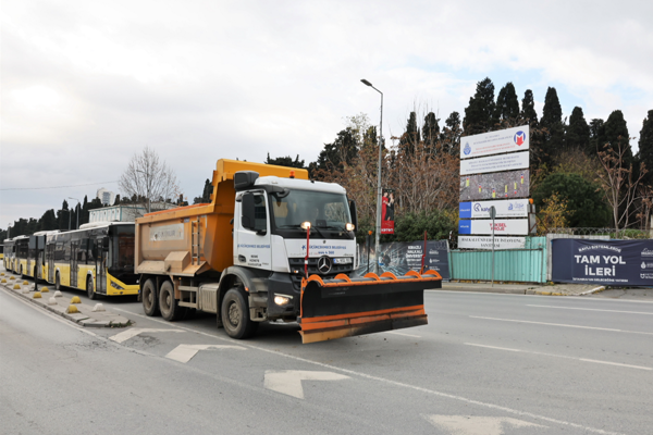 Küçükçekmece’de kış hazırlıkları tamamlandı