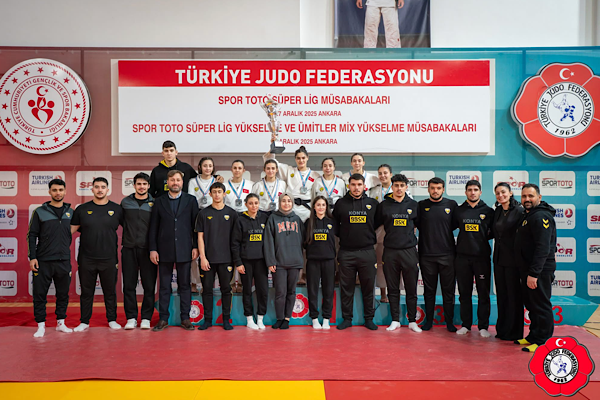 Konya Büyükşehir Belediyespor judo takımları Süper Lig’de derece elde etti Konya Büyükşehir Belediyespor judo takımları Süper Lig’de derece elde etti