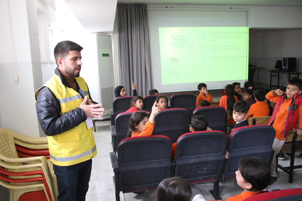Haliliye Belediyesi tarafından öğrencilere bilgilenirme yapıldı