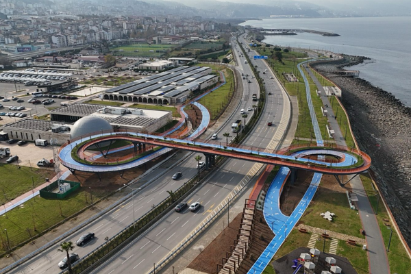 Trabzon’da Ekolojik Köprü tamamlandı
