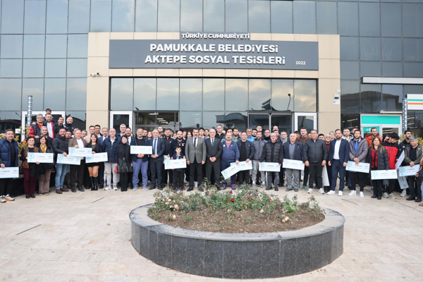 Pamukkale Belediyesi’nden amatör spor kulüplerine destek Pamukkale Belediyesi’nden amatör spor kulüplerine destek