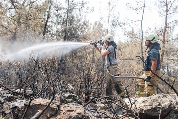 İzmir’de yangınların yüzde 43’ü sigara ve kibrit kaynaklı