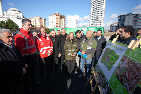 Başkan Yüksel, ilçedeki yatırımları inceledi Başkan Yüksel, ilçedeki yatırımları inceledi