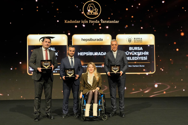 “Mor Haritam Bursa”, ödül kazandı