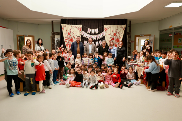 Başkan Gökçe, dayanışma ve iyilik temalı kermese katıldı