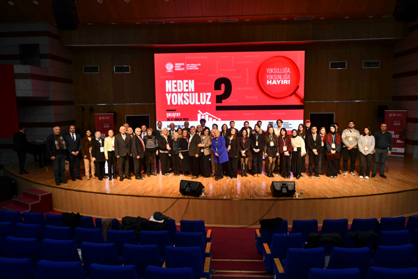“Neden Yoksuluz: Yoksunluğa ve Yoksulluğa Hayır” çalıştayı düzenlendi “Neden Yoksuluz: Yoksunluğa ve Yoksulluğa Hayır” çalıştayı düzenlendi