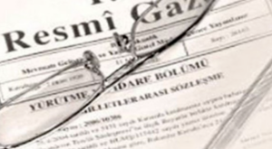 Resmi Gazete başlıkları