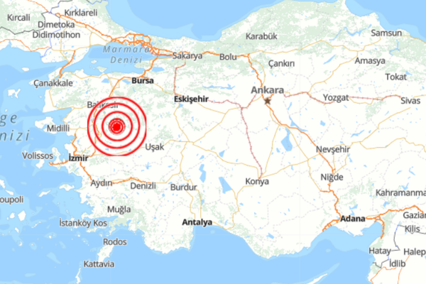 Balıkesir’de deprem Balıkesir’de deprem