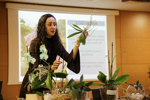 Büyükşehirden orkide bakımı eğitimi Büyükşehirden orkide bakımı eğitimi