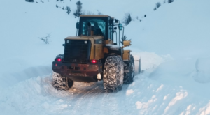 Siirt’te karla mücadele çalışmaları