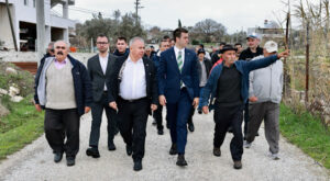 Başkan Mandalinci, Pınarlıbelen ve Gökpınar mahallelerini ziyaret etti