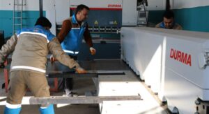 Haliliye Belediyesi Kendi Çöp Konteynerini Üretmeye Başladı