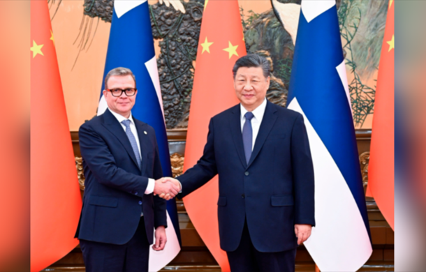 Xi Jinping, Finlandiya Başbakanı Orpo’yu kabul etti Xi Jinping, Finlandiya Başbakanı Orpo’yu kabul etti