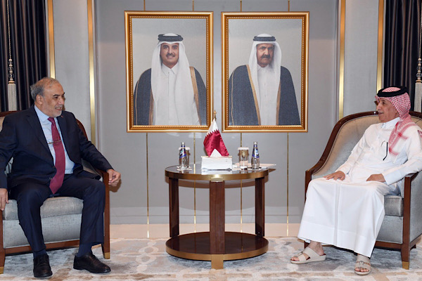 Al Muraikhi, Türkiye Dışişleri Bakan Yardımcısı Kulaklıkaya ile görüştü