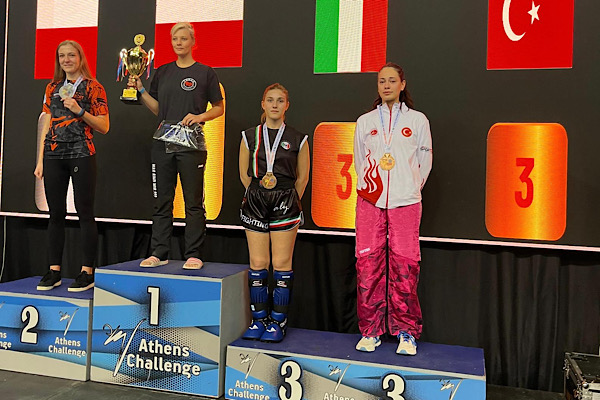 İkra Gürpınar, Kick Boks Avrupa Kupası’nda üçüncü oldu