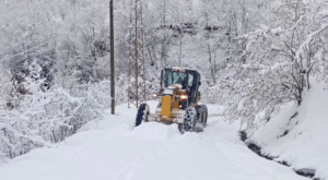 Ordu’da karla mücadele seferberliği devam ediyor