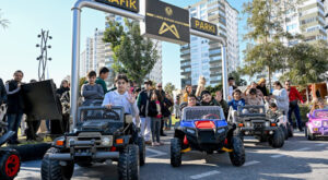 Mersin’de çocuklar Trafik Park’ta uygulamalı eğitim alıyor