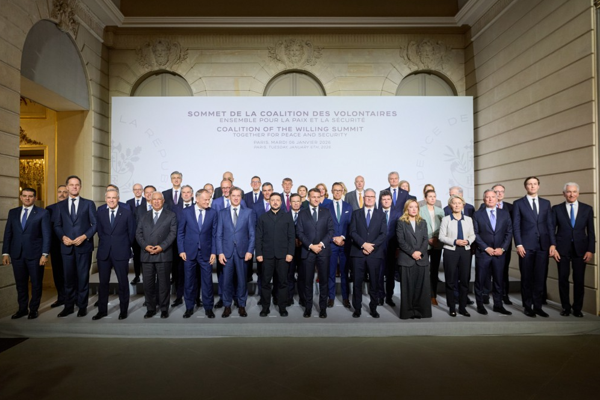Ukrayna konulu Gönüllüler Koalisyonu Liderler Zirvesi Paris’te yapıldı Ukrayna konulu Gönüllüler Koalisyonu Liderler Zirvesi Paris’te yapıldı