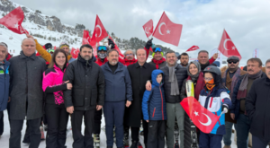 Karabük’te Keltepe Kayak Festivali düzenlendi