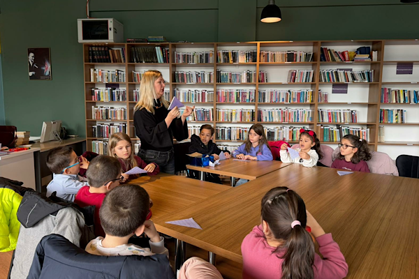 Yalova Kent Kütüphanesi’nde origami ve masal etkinliği yapıldı