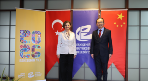 Başkan Ünlüce, diplomatik temaslar gerçekleştirdi