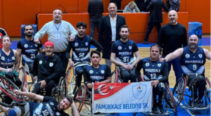 Pamukkale Belediyespor, 1453 Engelliler Spor Kulübü’nü mağlup etti