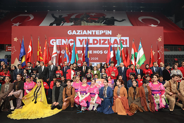 Gaziantep’te Genç Yıldızlar Ödül Töreni düzenlendi Gaziantep’te Genç Yıldızlar Ödül Töreni düzenlendi