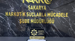 Sakarya’da 1 kilogram metamfetamin ele geçirildi