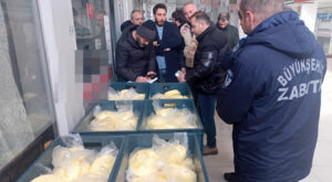 Ordu’da yarım ton yağa zabıta ekipleri tarafından el konuldu