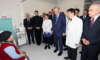 Erdoğan’dan Aydın Şehir Hastanesi’nde tedavi gören hastalara ziyaret