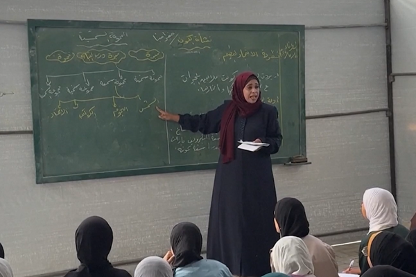 Lazzarini: 65 bin çocuk geçici öğrenme alanlarımızda eğitim görüyor