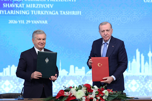 Erdoğan: Mirziyoyev’in, matuf bir fon kurma kararını takdirle karşılıyorum Erdoğan: Mirziyoyev’in, matuf bir fon kurma kararını takdirle karşılıyorum