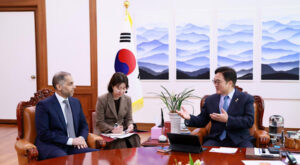 Al Hamar, Güney Kore Ulusal Meclisi Başkanı Won’la görüştü