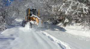Ordu’da karla mücadele çalışmaları devam ediyor