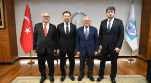 TUSAŞ heyeti, Başkan Büyükkılıç’ı ziyaret etti