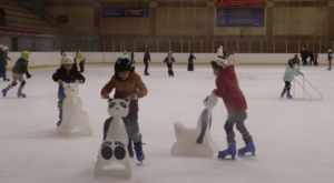 Maltepeli çocuklar, buz pistiyle buluştu