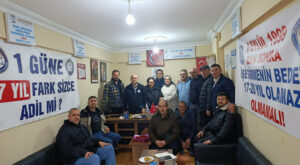 Şimşek: Emeklilikte adalet talebimizden asla vazgeçmeyeceğiz Şimşek: Emeklilikte adalet talebimizden asla vazgeçmeyeceğiz