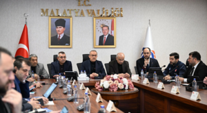 Vali Yavuz başkanlığında rezerv alanlar toplantısı yapıldı