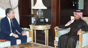 Al Hammadi, Yunanistan’ın Katar Büyükelçisi Kapodistrias ile görüştü